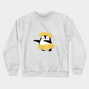 Dance hula like a penguin. Crewneck Sweatshirt